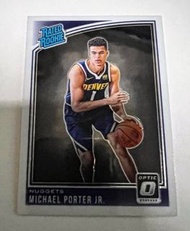 Optic Rated Rookie Michael Porter Jr MPJ RC Card