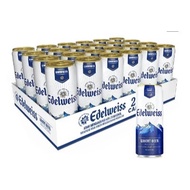 Edelweiss Alps Wheat Beer Can 4.9% Alcohol (24 x 320ml)