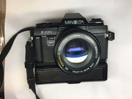 Minolta X-370s film camera with 1.7 50mm lens