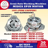 MSW-6008P / MSW-8008P / MSW-9008P / MSW-1108P MIDEA Spin Motor Semi Auto Motor Kering Mesin Basuh MS