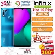 Infinix Hot 10 Play 4GB+64GB Garansi Resmi 1 Tahun
