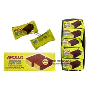Apollo Chocolate Layer Cake 18g Childhood Snack Jajan Zaman Dulu Kanak Kanak Coklat Kek  Berlapis Sw