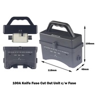 TNB 63A / 100A CUT OUT FUSE SWITCH DISCONNECTOR COMPLETE WITH FUSE FS-01 / KNIFE FUSE 63A / 100A