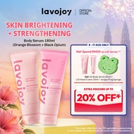[HOT] lavojoy Skin Brightening Let It Glow Body Serum 180ml Body Lotion Body Cream Mencerahkan & Mel