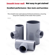 PVC Pipe Reducing Tee Fitting 110 to 50mm/4 to 2 inches – Open Type for Plumbing