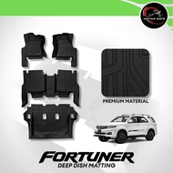 All-New Toyota Fortuner 2009 to 2015 V4 5D OEM Deep Dish Matting Quality ( Car Accessories)