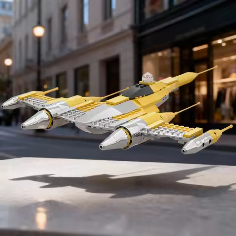 211pcs MOC NB 1S Royal Bomber Star Battle UCS Model Building Blocks Creative Display Gift Collectibl