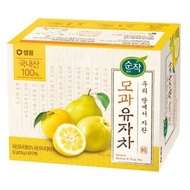 Sunjak quince citron tea bag 0.8g *40pcs Korean traditional tea Fragrant tea Korean tea that can be enjoyed hot and cold