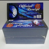 Official Receipt book 0009 carbonless with numbering 88*192mm (pack/20book)