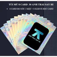 SAY HI 8 CARD CORNERED BROTHERS BLIND BAG QUANG HUNG, DUONG DOMIC, QUANG ANH, CAPTAIN,, MANY BROTHER