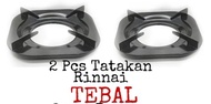 [Harga Terlaris 2pcs] Tatakan / Dudukan Tungku Kompor Gas Rinnai Kaki 4 Rinai Bagus Tebal Kuat Awet