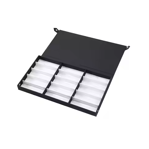 Glasses Display Box Sunglass Organizer Jewellery Display Holder Portable 15 Grids Eyewear Case for D