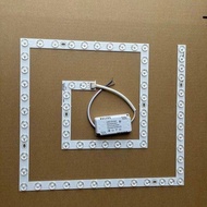 Led Back Shape Light Bar Household Ceiling Light Transformation Light Board Three-Color Dimming Back