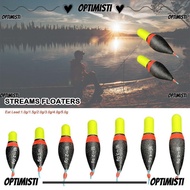 OPTIMISTI8E 4pcs Fishing Rock Float, Nanomaterials Superfine Streams Floaters,  Sea Fishing Workmans