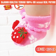 BSD Anti-Slip Socks for Baby Boys and Girls 3D Characters 0 6 12 Months Newborn Cute Import