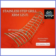 ❀ ✓ Stainless Step Grill for XRM 125 Fi