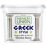Farmers Union Greek Style Yogurt With a Hint of Vanilla Bean 950g