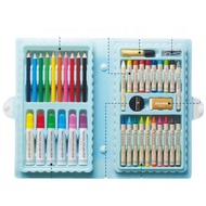 繽紛藝術套組，內含色鉛筆、水彩筆、蠟筆、油性粉蠟筆，兒童繪畫組