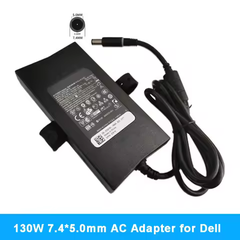 130W 19.5V 6.7A 7.4*5.0mm Laptop AC Power Charger Dell XPS M1210 M1710 GEN 2 9Y819 310-4180 K5294 d2