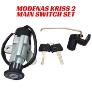 Modenas KRISS 2 Main Switch Set  Key Set  Suis Kunci Set KRISS 2