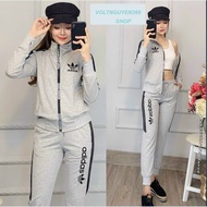 Adidas high-end women's sportswear, high-end home wear, women's home wear, HH888 style outfit image
