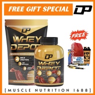 DP Whey Depot Protein 5KG/2.7KG (Free Gift Special) - Whey Protein,Recovery,Build Muscle