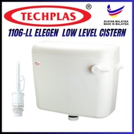TECHPLAS Elegen Flush Low Level Plastic Flush Cistern Toilet Cistern Tandas Kotak Jamban Kotak 9L 11