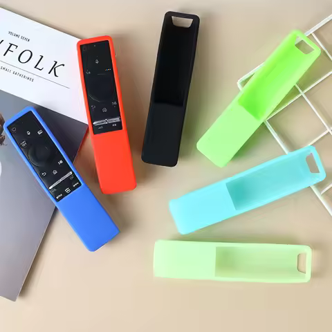 Silicone Remote Case compatible with Samsung Q90R Q80R TV 4K RMCSPR1BP1 /BN59-01312A/ BN59-01259/BN5