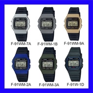 Casio F-91W Youth Digital Unisex Watch Original (Official Malaysia Warranty)