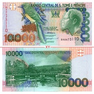 Santomi and Princip 1,000 Dobra Banknotes 1996 Edition P-66a Africa Brand New Fidelity SC5726 @
