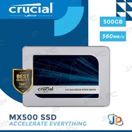 MICRON CRUCIAL SSD MX500 500GB SATA 3 - 3D NAND SSD 500 GB 2.5" BEST QUALITYOriginal