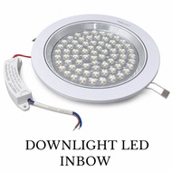 Round LED downlight inbow downlight 6w 6 watt slim inbow LED downlight/