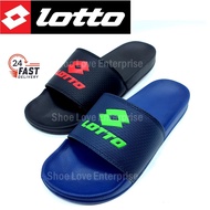 🌟READY STOCK🌟 LOTTO SLIDES SANDAL SOFT CUSHION SLIPPER HIGH DENSITY RUBBER SELIPAR LELAKI LOTTO LT11
