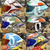 FULL FACE HELMET KBR TTC MOTIF ALL VARIANTS (HANDSOME PACKAGE + SPOILER)
