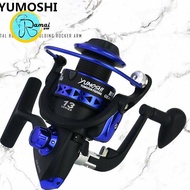 Pusat Dagang Indonesia Reel Yumoshi Spool Besi 12BB BK1000 Kualitas Terbaik / pancing / pancing kere