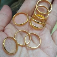 cincin emas asli 24 karat 1 gram / cincin kawin emas asli 24k 