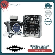Diamine Inkvent Black Edition (Star Bright) 50ml Fountain Pen Ink