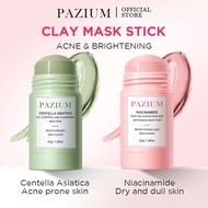 PAZIUM Clay Mask Stick Kit / Centella Asiatica Clay Mask Stick + Niacinamide Brightening Clay Mask S