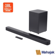 JBL Bar 2.1 Deep Bass ลำโพงซาวด์บาร์ | Sound Bar 2 ชาแนล พร้อมตู้ซับวูฟเฟอร์ไร้สาย 6.5 นิ้ว 300 วัตต์ ดำ One