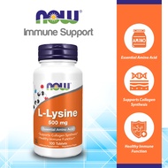 NOW Supplements, L-Lysine (L-Lysine Hydrochloride) 500 mg, Amino Acid, 100 Tablets