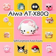 【Original boutique】 For Aiwa AT-X80Q Case Super Cool Cartoon Soft Silicone Earphone Case Casing Cove