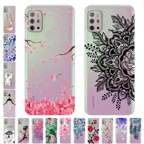 For Lenovo K13 Note Case TPU Silicone Soft Cartoon Clear Case for 6.5" Lenovo K13Note Pro Phone Cove