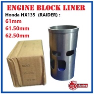 Honda HX135 Honda Raider (61mm/61.5mm/62.5mm) Cylinder Block Engine Liner Sleeve Tukir Blok Sarung Blok Slip Blok