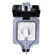 Fir External Outdoor IP66 1 Slot Wall Socket Dustproof Surface-Mounted Protective