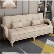 Adjustable Sofa Bed 3 Modes Sofa Bed Fabric Multifunction Sofa Bed