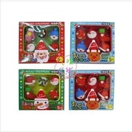 Christmas gift ideas for Christmas gifts kids student eraser cartoon snowman old 5 / box-X