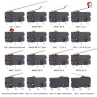 5A 125V 250V KW12 Travel Limit Switch KW11-3Z-2 With Handle 16mm Contact Button Micro switch KW12-N 