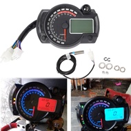 7 Colors LCD Digital Universal Speedometer Motorcycle Odometer Meter 0~299KM/H Motorbike Moto Dashbo