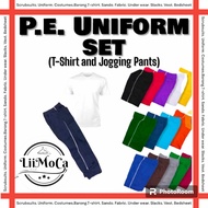 ♞,♘L.CO  P.E. UNIFORM FOR SCHOOL/ DEPED SCHOOL PE UNIFORM/T-SHIRT AND JOGGING PANTS