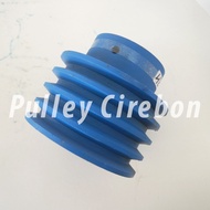 Pulley Pully/ Solid Cast Iron Pulley Type B Line 4 B4 4 inch/ 4 Line Type B (4" - B4) Pulley -+ 10cm